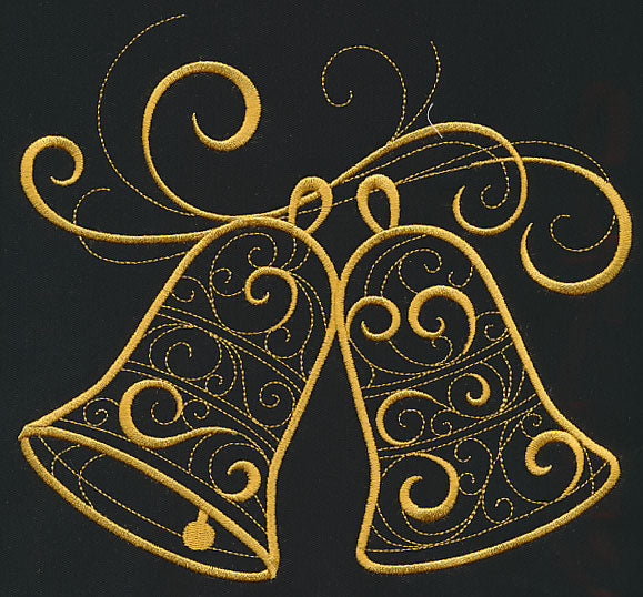 Filigree Bell (Goldwork)