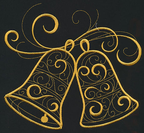 Filigree Bell (Goldwork)