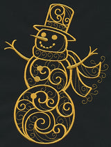 Filigree Snowman (Goldwork)
