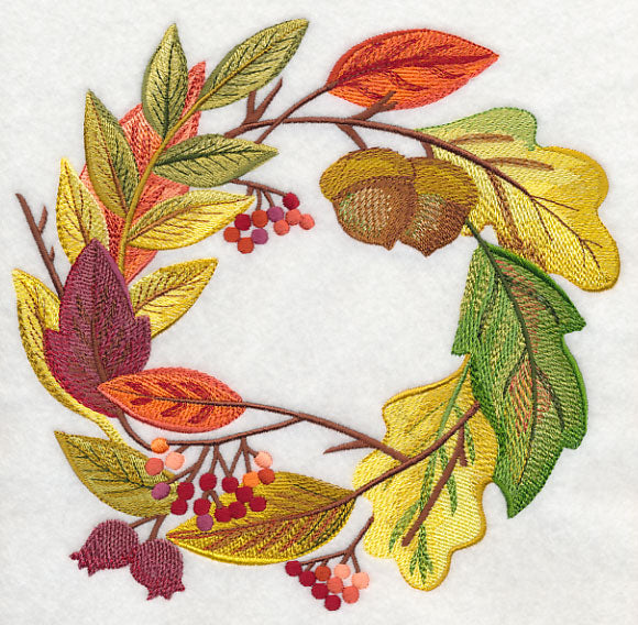 Autumn Harvest Potpourri Wreath