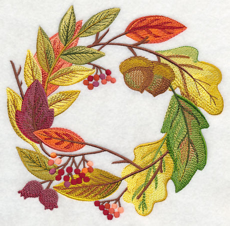 Autumn Harvest Potpourri Wreath