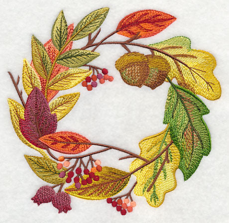 Autumn Harvest Potpourri Wreath