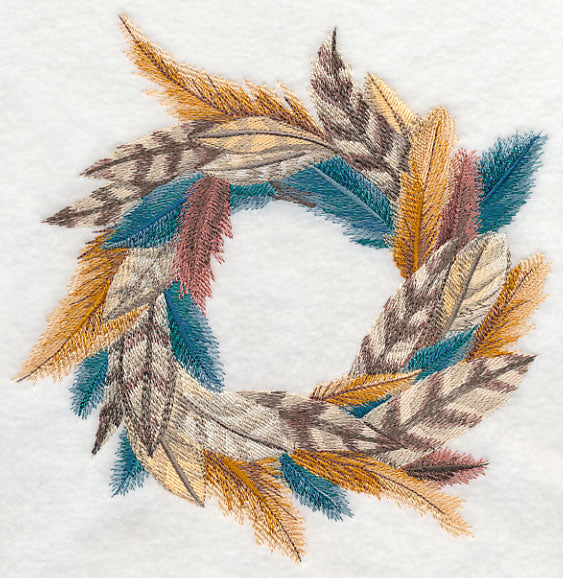 Fanciful Feathers Potpourri Wreath