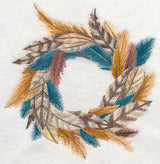 Fanciful Feathers Potpourri Wreath