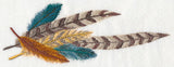 Fanciful Feathers Potpourri Border