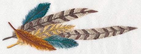 Fanciful Feathers Potpourri Border