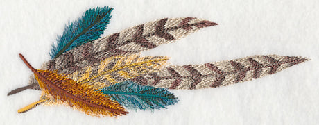 Fanciful Feathers Potpourri Border