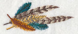 Fanciful Feathers Potpourri Border