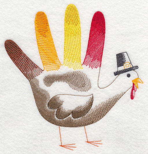 Turkey Hand Sketch