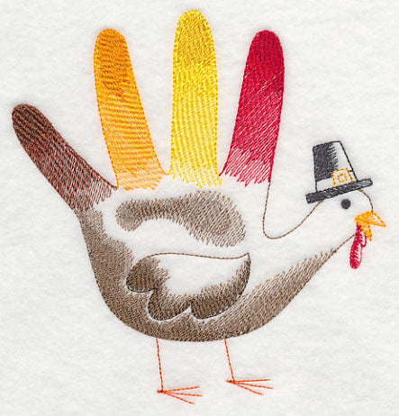 Turkey Hand Sketch