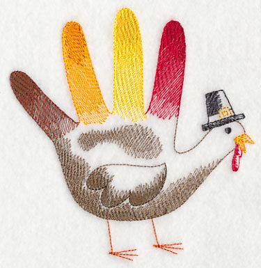 Turkey Hand Sketch