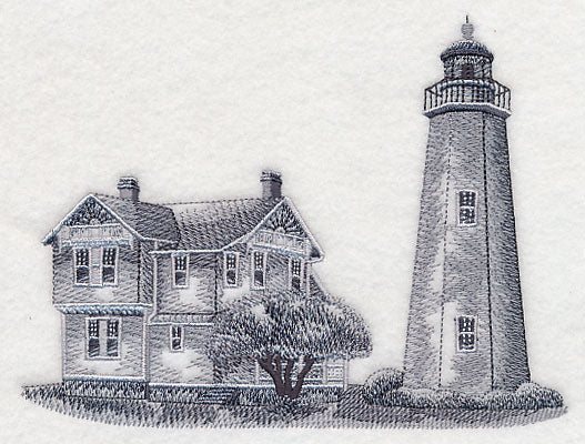 Old Point Comfort Lighthouse Sketch (Virginia)