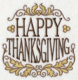 Happy Thanksgiving Elegance