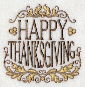 Happy Thanksgiving Elegance