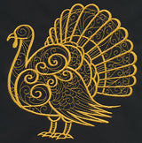 Filigree Turkey (Goldwork)