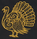 Filigree Turkey (Goldwork)