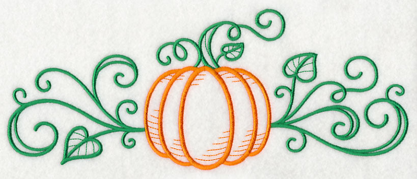 Pumpkin with Filigree