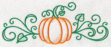 Pumpkin with Filigree