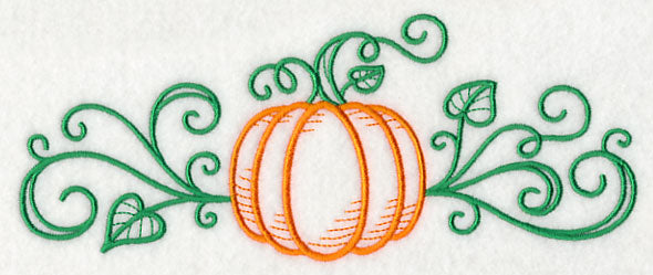 Pumpkin with Filigree