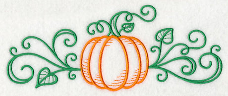 Pumpkin with Filigree