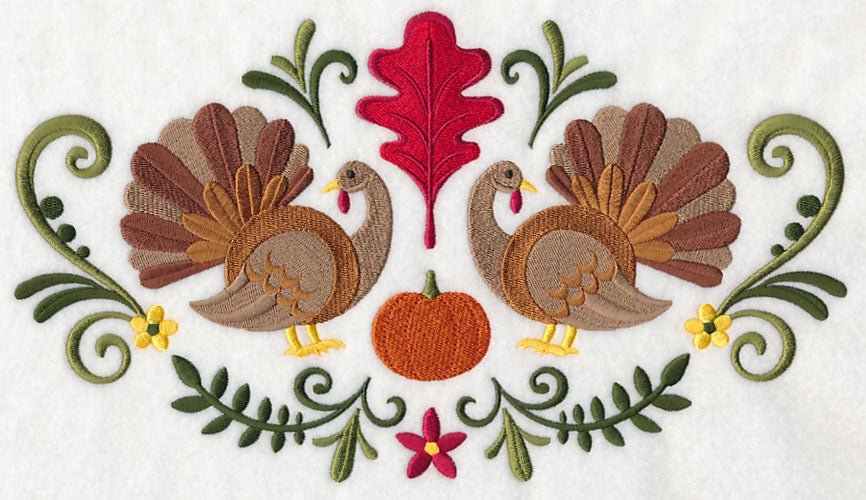 Thanksgiving Folk Art Spray