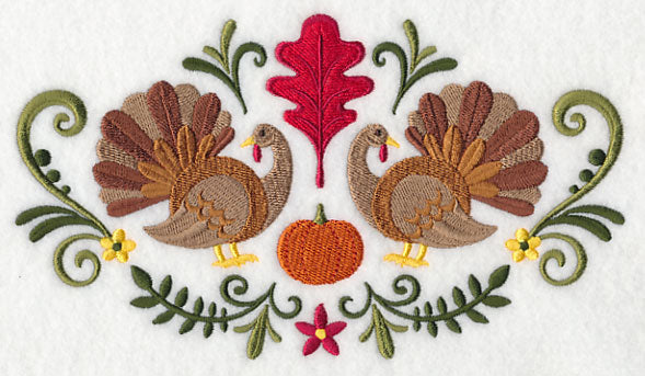 Thanksgiving Folk Art Spray