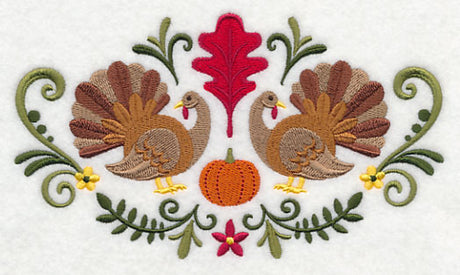 Thanksgiving Folk Art Spray