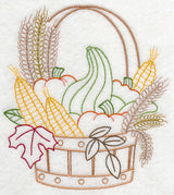 Autumn Harvest Basket (Vintage)