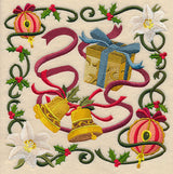 Victorian Christmas Bells Collage