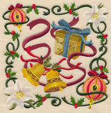 Victorian Christmas Bells Collage