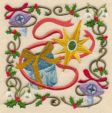 Victorian Christmas Gift Collage