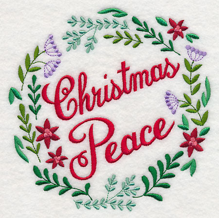 Christmas Peace Wreath