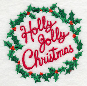 Holly Jolly Christmas Wreath