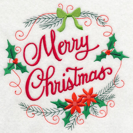 Merry Christmas Wreath