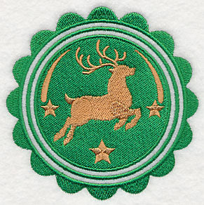 Christmas Reindeer Stamp