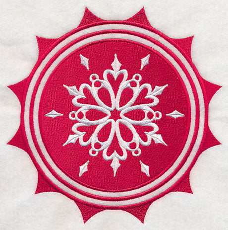 Christmas Snowflake Stamp