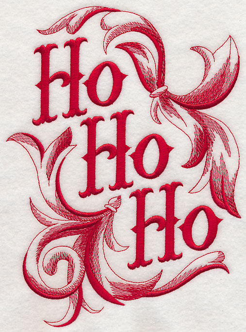 Ho Ho Ho with Baroque Flourish