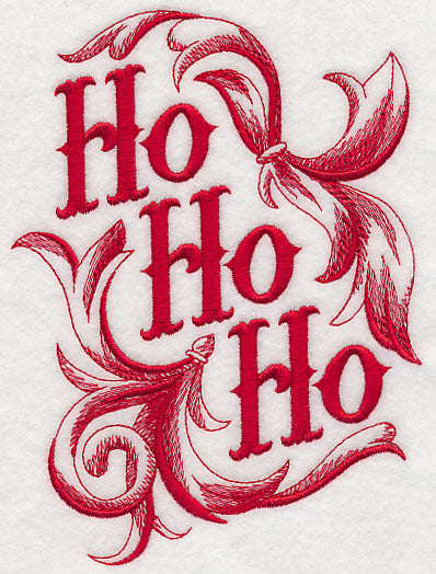 Ho Ho Ho with Baroque Flourish