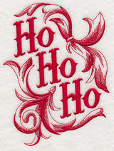 Ho Ho Ho with Baroque Flourish