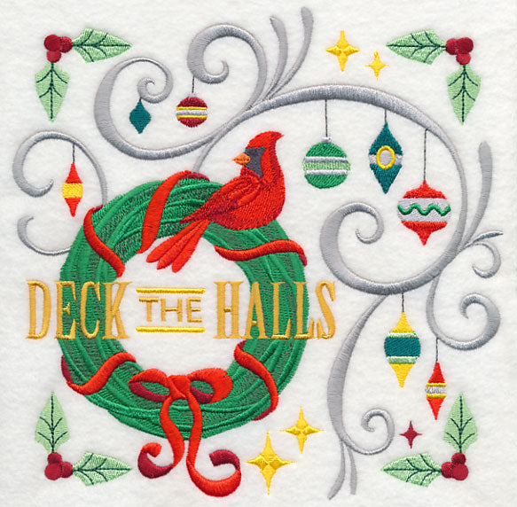 Deck the Halls Square