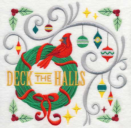 Deck the Halls Square