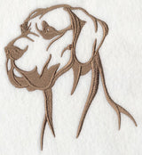 Great Dane Silhouette (Full Ears)