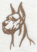 Great Dane Silhouette (Cropped Ears)