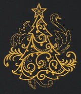 Filigree Christmas Tree (Goldwork)
