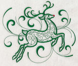 Inky Christmas Reindeer