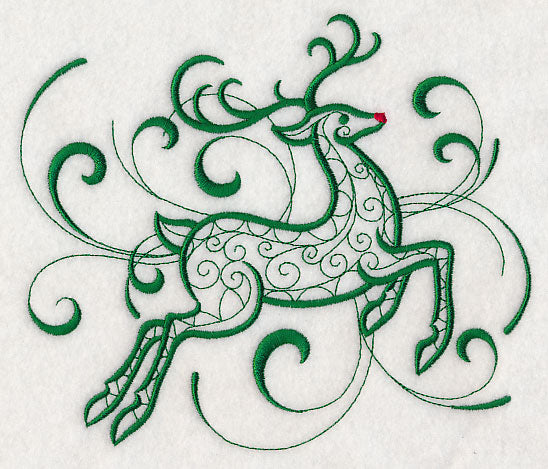 Inky Christmas Reindeer