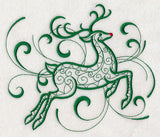 Inky Christmas Reindeer