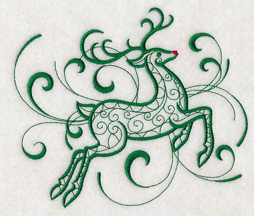 Inky Christmas Reindeer