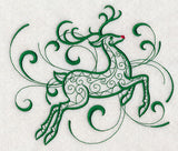 Inky Christmas Reindeer