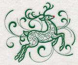 Inky Christmas Reindeer